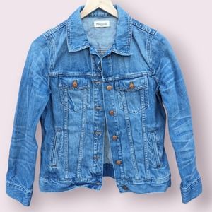 Madewell Women's Blue Denim Jean Jacket, Size M